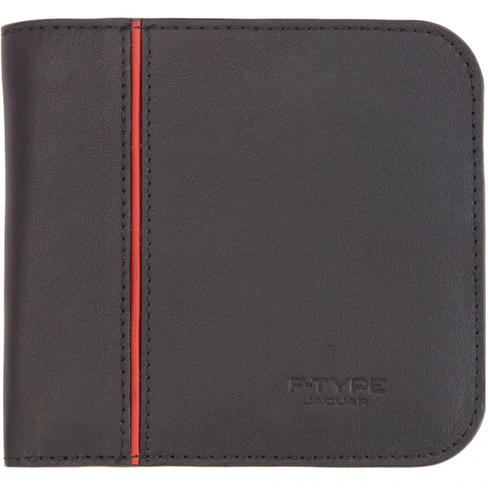 Leather F-Type Wallet - Black