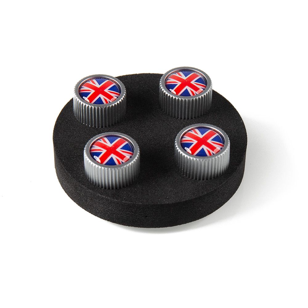 Styled Valve Caps - Union Jack image number null